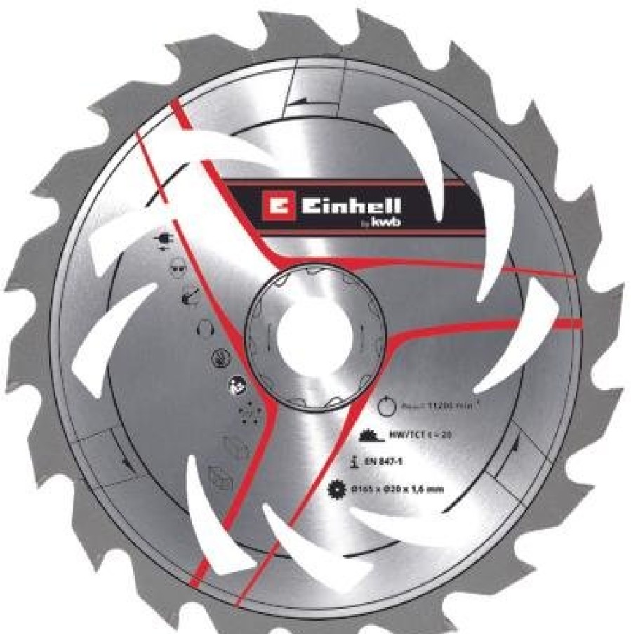 Best Einhell Tct Sawbl.M-Thin 165X20 20T